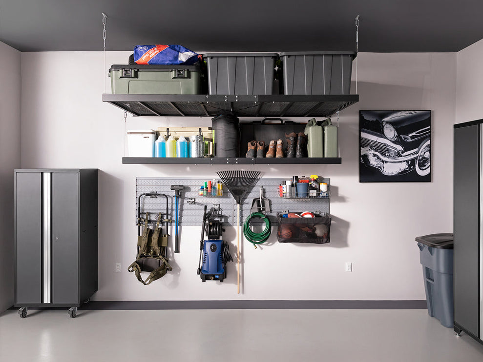 NewAge | Pro Series 2 ft. x 4 ft. Wall Mounted Steel Shelf