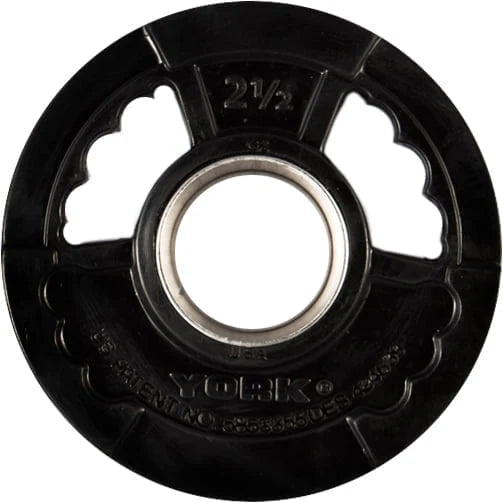 York 2" G-2 Rubber Olympic Weight Plate