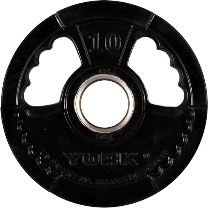 York 2" G-2 Rubber Olympic Weight Plate
