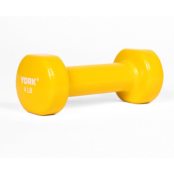 York Single Vinyl Dipped Dumbbell
